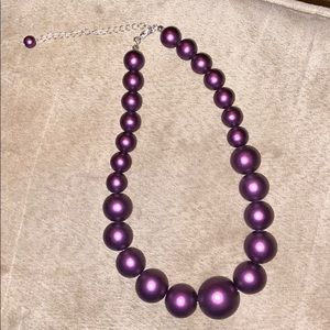 Purple necklace